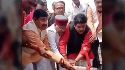 महामहिम राज्यपाल के मुख्य आतिथ्य में 196 शा.आवासीय भवनों के निर्माण कार्य का हुआ भूमि पूजन