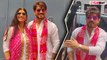 Arjun Bijlani and his wife Neha Swami spotted at Holi party । FilmiBeat