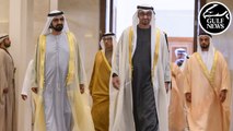 UAE President and Vice President attend swearing-in ceremony for new ministers