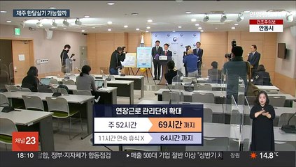 근로시간 저축제 '관심'…"연차 소진도 어려운데"