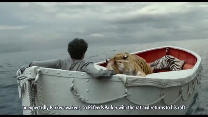 Being Stuck at Furious Sea, He Has to Fight Through Hardships with A Hungry Tiger | LIFE OF PI | FILM