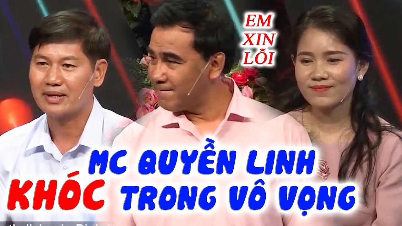 MC Quyền Linh LẦN ĐẦU TIÊN VÀ DUY NHẤT CẦU XIN cô gái bấm nút hẹn hò, chạy qua ÔM BẠN TRAI tiếc nuối