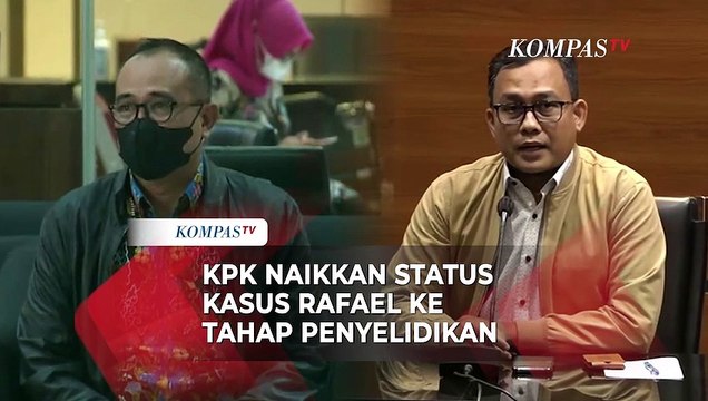 KPK Naikkan Status Kasus Rafael Alun Trisambodo ke Tahap Penyelidikan