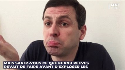 Keanu Reeves révèle le métier qu'il rêvait de faire avant le cinéma