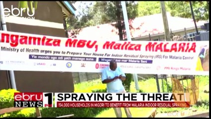 154,000 Households In Migori To Benefit From Malaria Indoor Residual Spraying