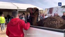 قبيلة بني خالد تقدم ناقة كرامة لسفير قطر لدى عمان - فيديو