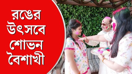 দোলে আনন্দবাজার অনলাইনের মুখোমুখি শোভন-বৈশাখী