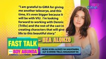 Fast Talk with Boy Abunda: Bea Alonzo, gustong makatambal si Dennis Trillo! (Episode 32)