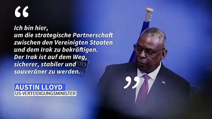 US-Verteidigungsminister zu unangekündigtem Besuch im Irak