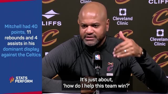 Cavs coach Bickerstaff lauds Mitchell's team-first mentality