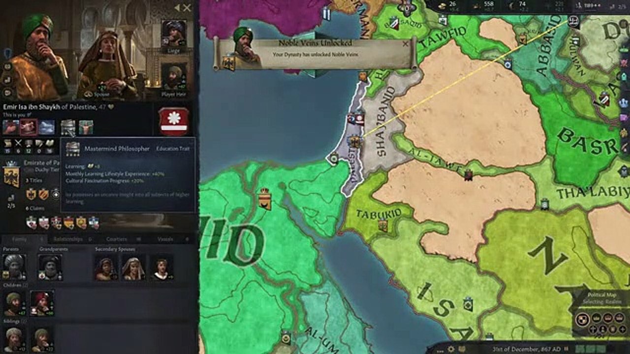 Crusader Kings 3 Palestine EP1