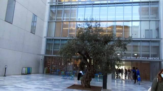 trip to the Athenian Riviera 2023. Stavros Niarchos Foundation Cultural Center