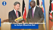 DP Rigathi Gachagua  meets Japan Ambassador to Kenya Okaniwa Ken