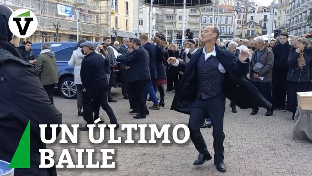 La emotiva despedida del viudo de Agnès Lassalle, la profesora asesinada por un alumno en el País Vasco francés