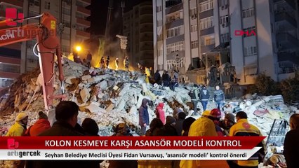 Kolon kesmeye karşı 'asansör modeli' kontrol önerisi