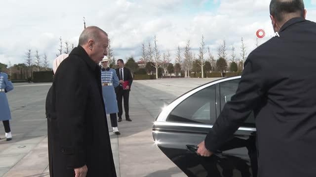 Cumhurbaşkanı Recep Tayyip Erdoğan, Sierra Leone Cumhurbaşkanı Julius Maada Bio ile bir araya geldi.