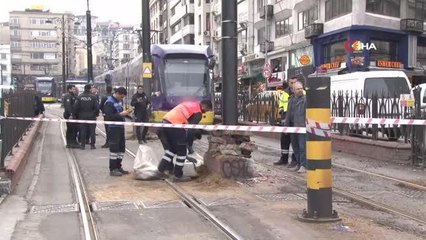 Eminönü'nde tramvay kazasının ardından seferler normale döndü
