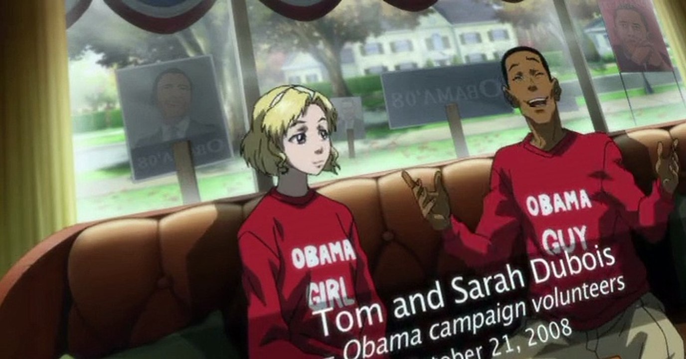 The Boondocks Boondocks S03 E001 It’s a Black President, Huey Freeman