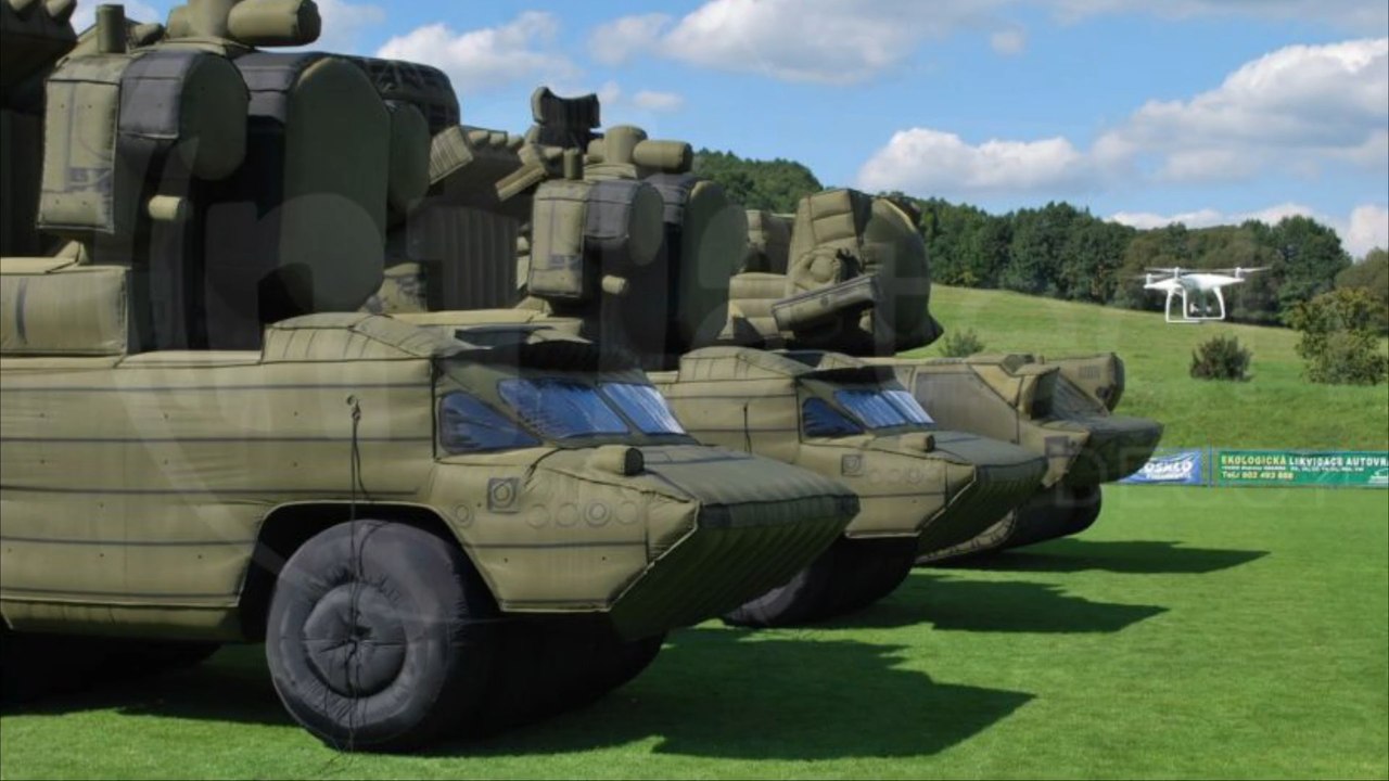 Militärattrappen als Täuschung im Ukraine-Krieg