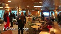 Time-lapse video touring the inside of Brittany Ferries' latest ship Santoña