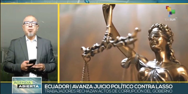 Ecuador convoca a movilizaciones sociales por la renuncia de Guillermo Lasso