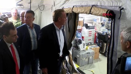 ABD'NİN KURDUĞU SAHRA HASTANESİ, SAĞLIK BAKANLIĞI'NA DEVREDİLDİ