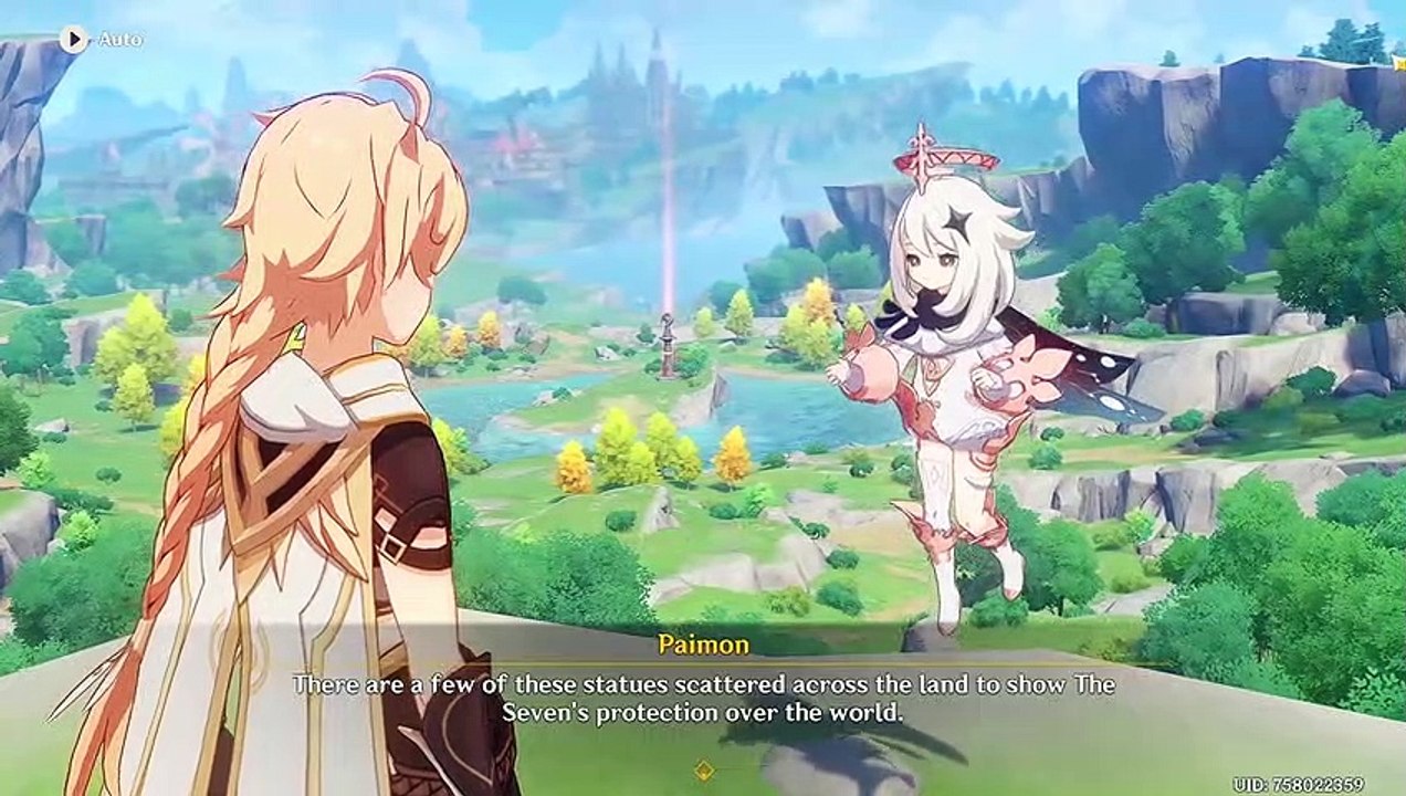 Genshin Impact Gameplay PC 1080p 60fps Free To use | No Copyright Gameplay part 1