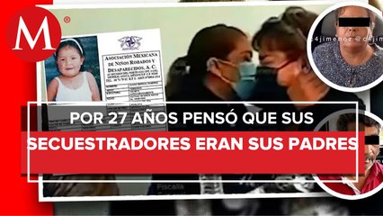 En CdMx, detienen a pareja que robó a menor hace 27 años y la hizo pasar por su hija