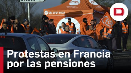 Sexto intento de paralizar Francia para evitar la reforma de pensiones