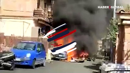 İtalya'da iki askeri uçak havada çarpıştı