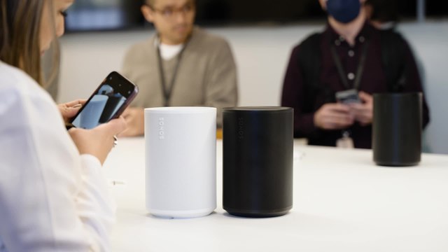 Les coulisses de Sonos pour la présentation des Era 100 et Era 300