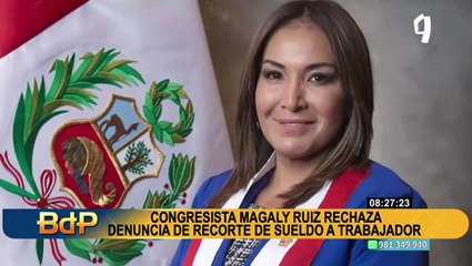 Magaly Ruiz rechaza acusación de cobro a trabajadores: afirma que denunciante busca recuperar empleo