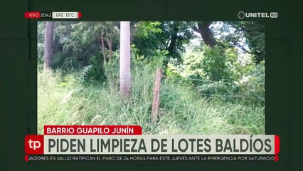 Piden limpieza de maleza en el barrio Guapilo y en el cementerio San Cayetano