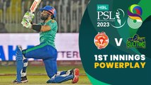 1st Innings Powerplay | Islamabad United vs Multan Sultans | Match 24 | HBL PSL 8 | MI2T