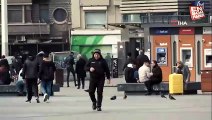 Taksim'de 8 Mart Kadınlar Günü öncesi güvenlik önlemi alındı