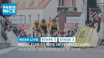 Meilleur temps intermédiaire /  Fastest intermediate time  - Étape 3 / Stage 3 - #ParisNice 2023