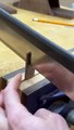 Repairing a stub tenon gap - Wall sconce Part 8 - Woodworking Skills #woodworking