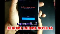 Cara Hard Reset Xiaomi Redmi Note 5A