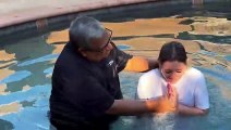 Filha de Gugu Liberato é batizada nos Estados Unidos: 'Decisão mais importante da minha vida'