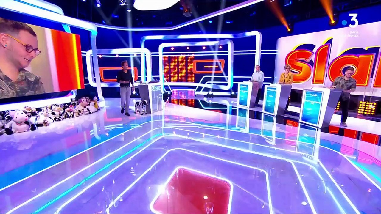 Cyril Féraud se rate dans Slam le lundi 6 mars 2023 sur France 3