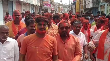 నిర్మల్: హోలీ వేడుకలలో శోభాయాత్ర..!