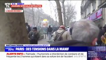 Retraites: 11 interpellations en marge de la manifestation parisienne contre la réforme selon la préfecture de police