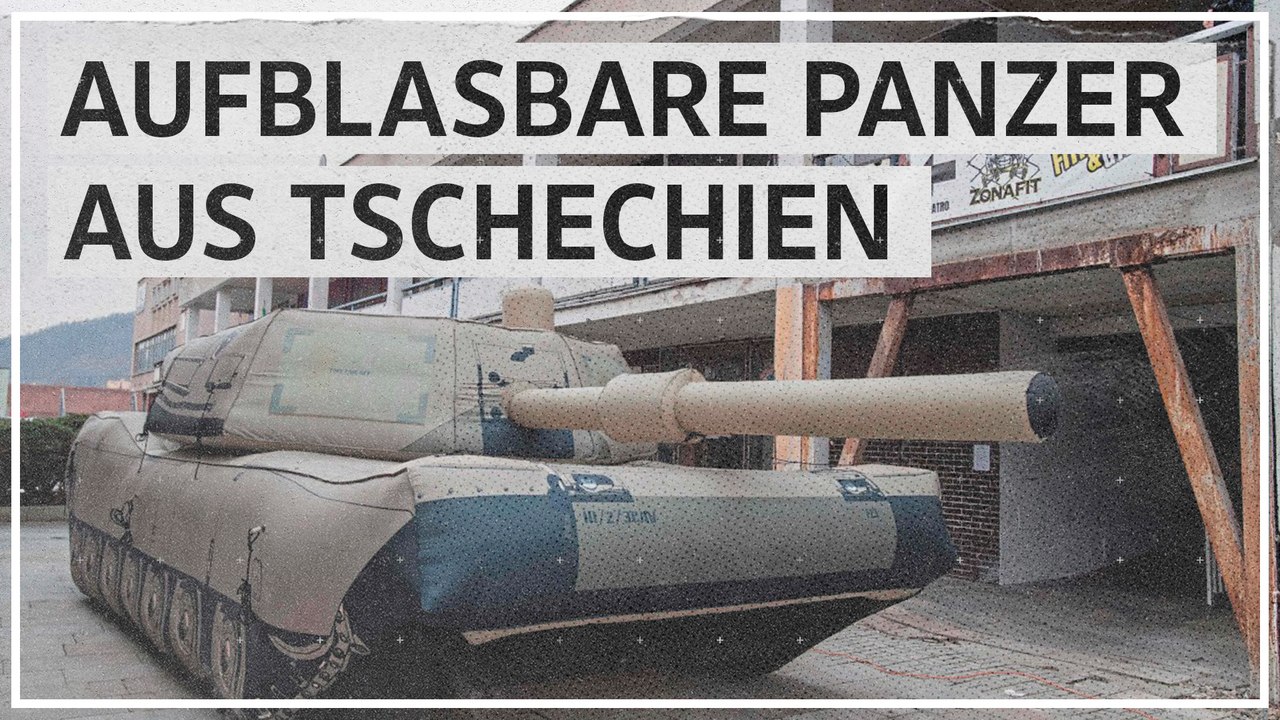 Tschechisches Unternehmen stellt aufblasbare Waffenköder her