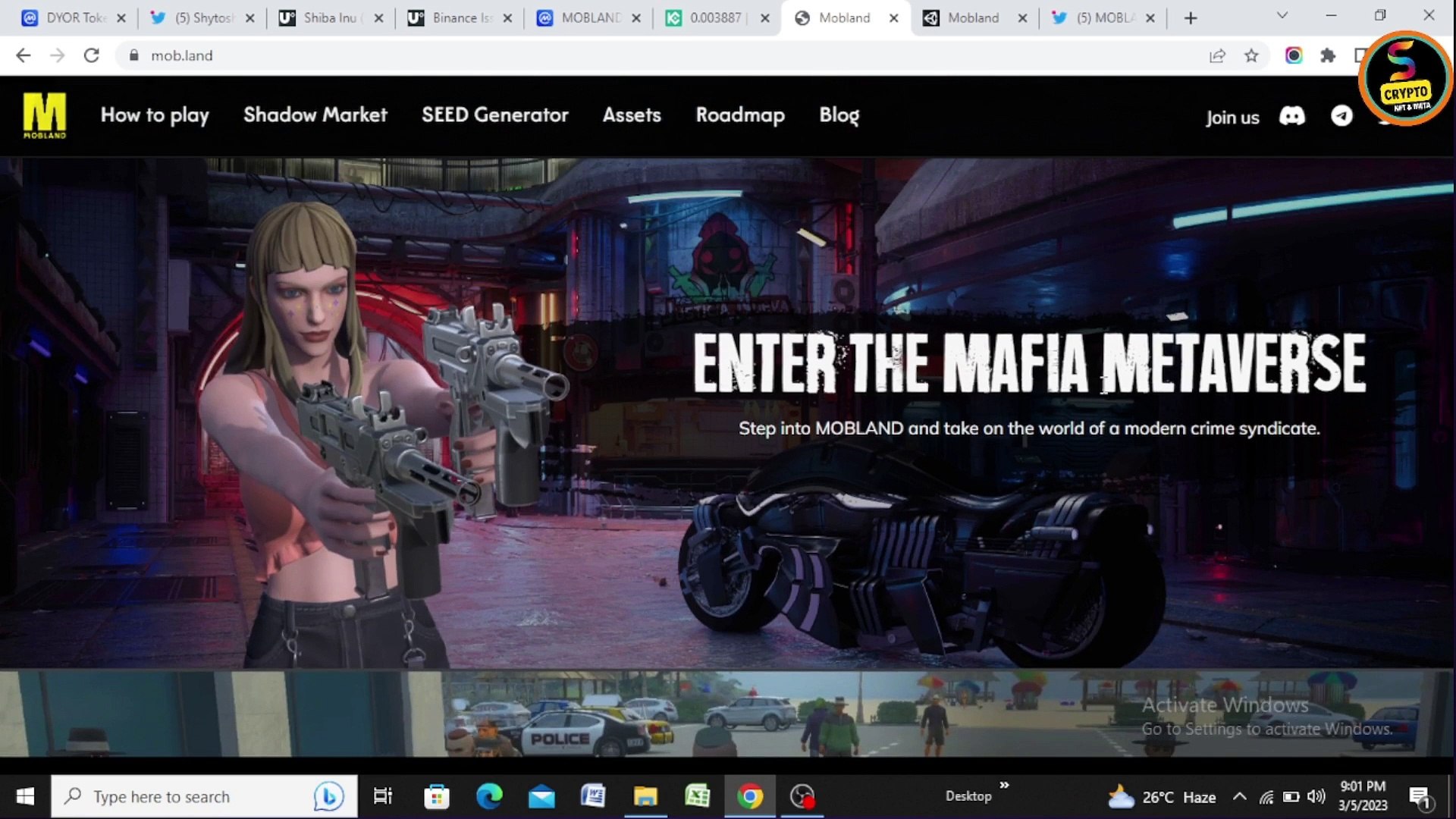 Mobland Metaverse Review Hindi | Synr crypto