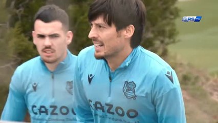 Penúltima sesión de la Real antes de su visita a Roma