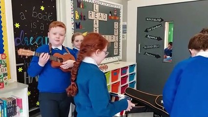 Sparks Project donates gift of music to St Paul's PS