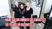 Burnley hair salon owner celebrates 30 years in business