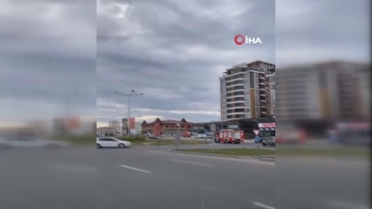 Akaryakıt istasyonunda mazot parladı, çıkan ses paniğe neden oldu