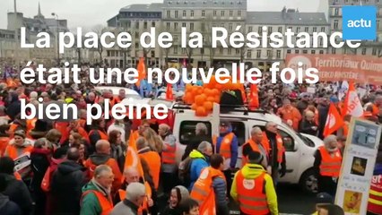Manifestation contre la reforme des retraites, Quimper, 7 mars 2023