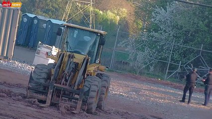 UPDATE: Aerial view of Antifa attacking a police training facility in Atlanta